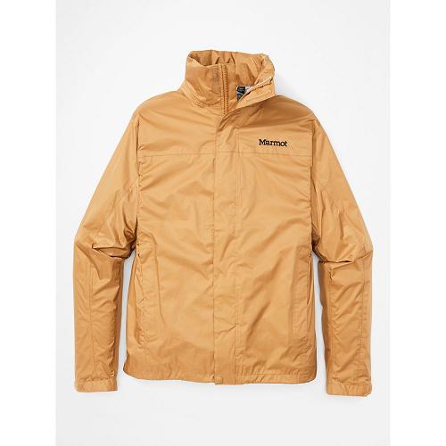 Marmot PreCip Eco Jackets - Mens Rain Jacket Yellow CA9681735 Canada